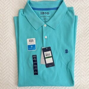 IZOD Men's Turquoise Polo Shirt